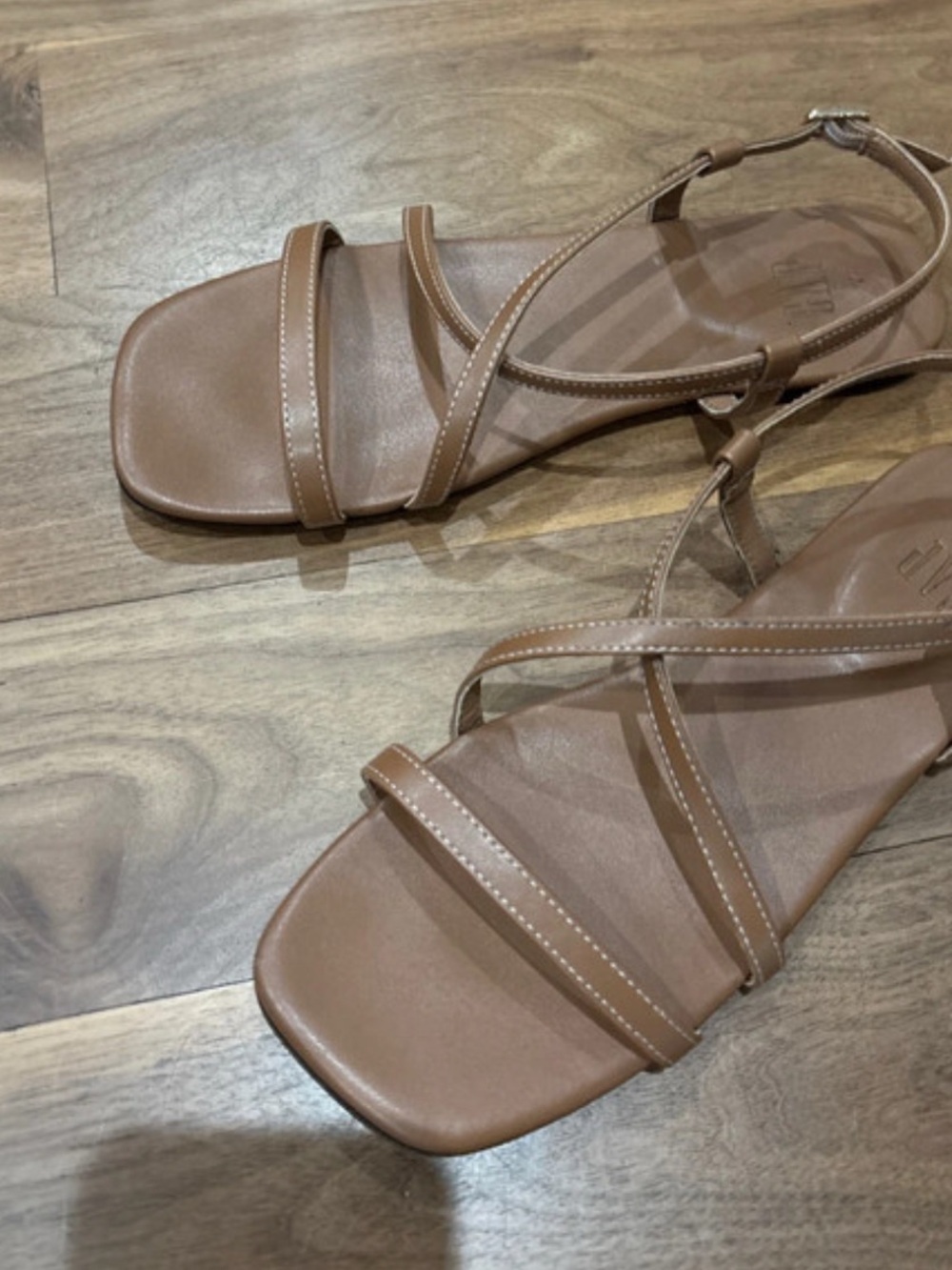 GAP Women’s Tan Double-Strap Sandals